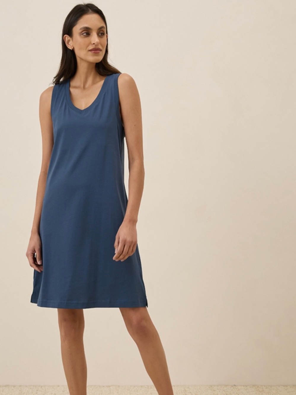 New Pact Organic soft spun tank dress XL
